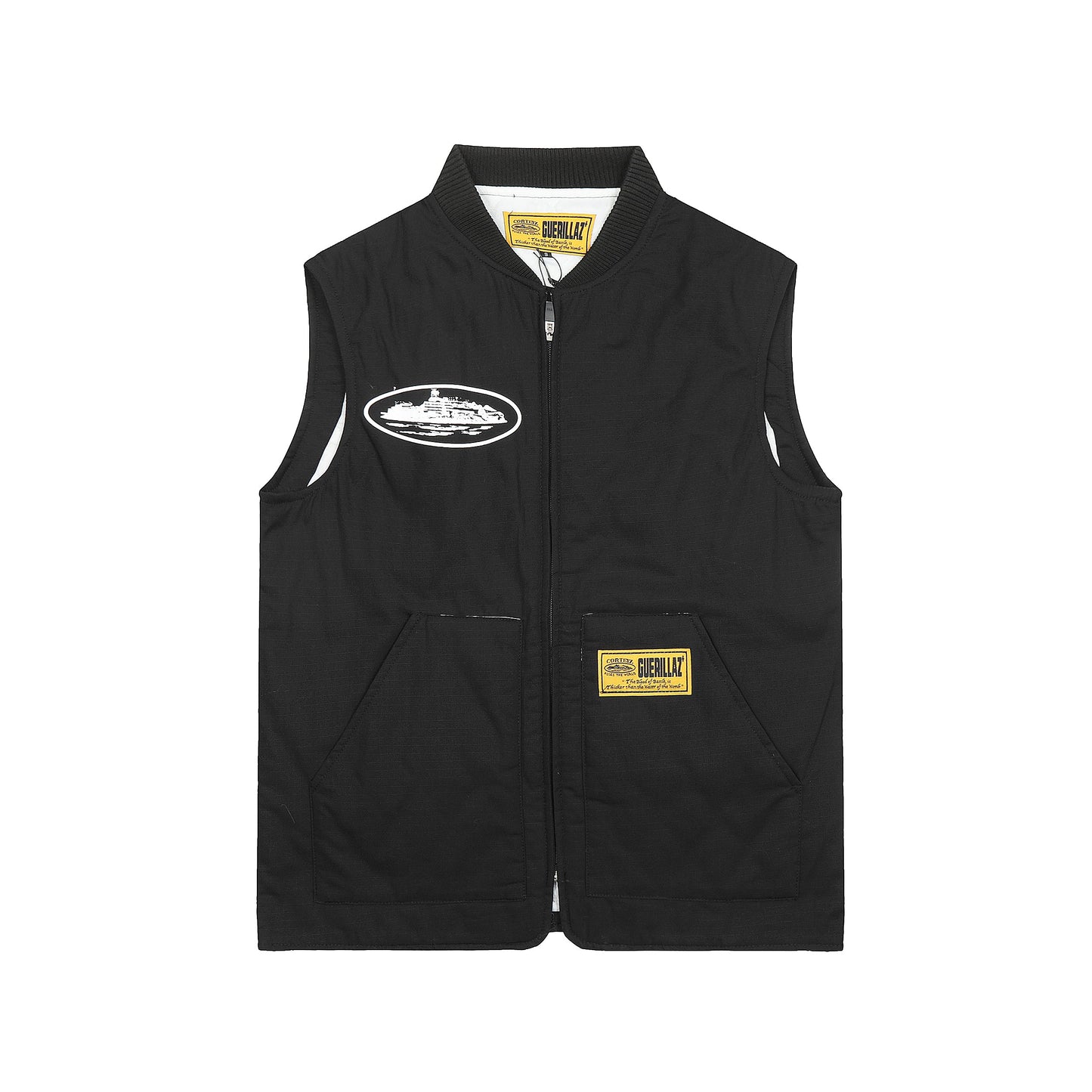 Corteiz CRTZ GUERILLAZ QUILTED VEST