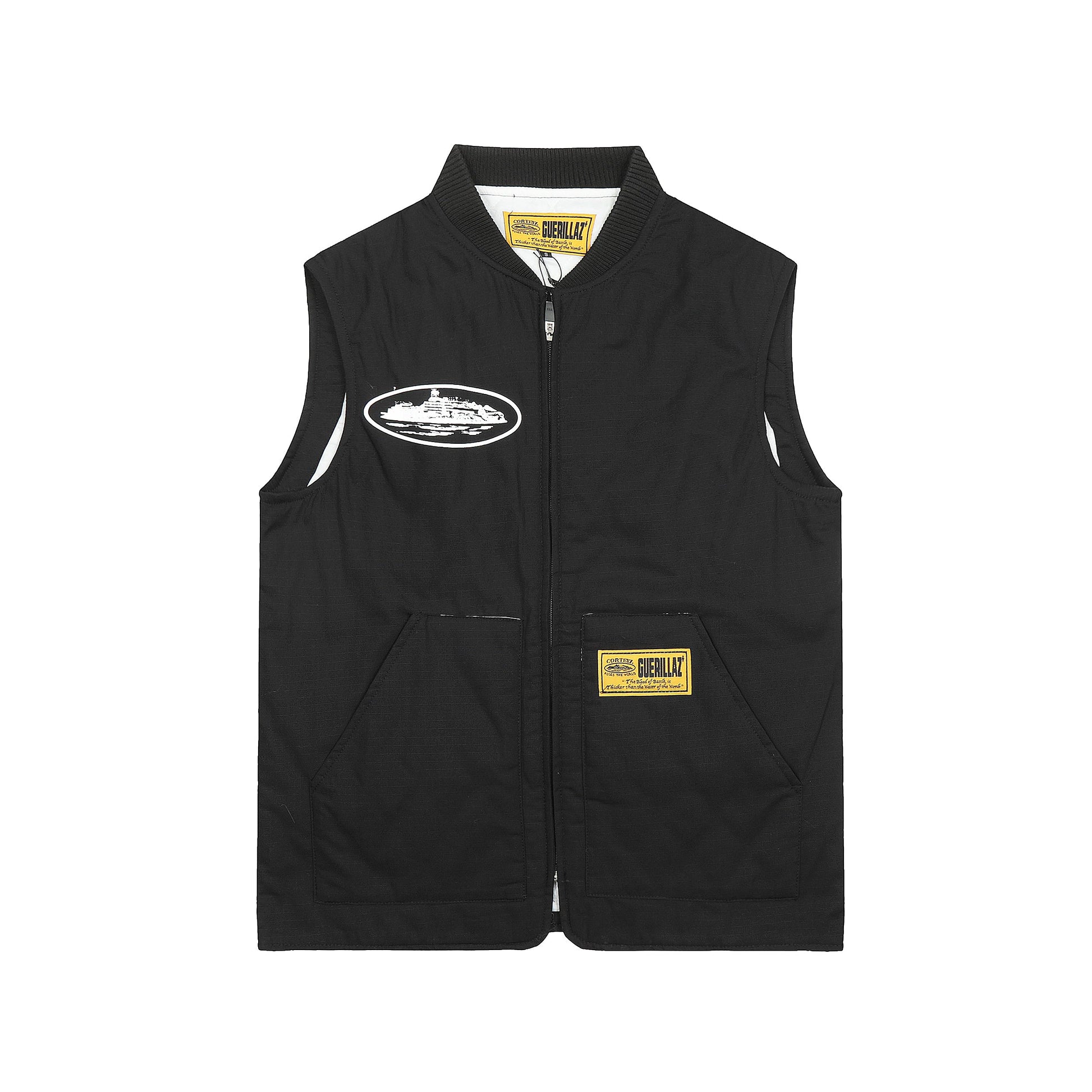 Corteiz CRTZ GUERILLAZ QUILTED VEST