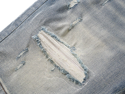 Amiri Pantalones Cortos de Mezclilla
