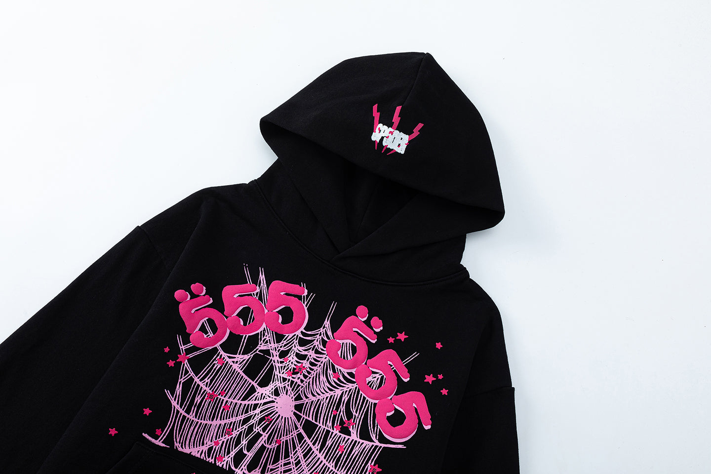 Sudadera con capucha y estampado de ángel Sp5der