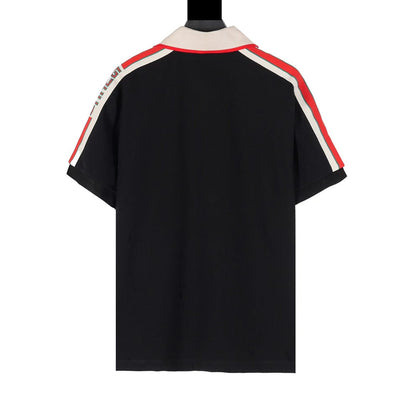 Polo Gucci in Cotone Nero