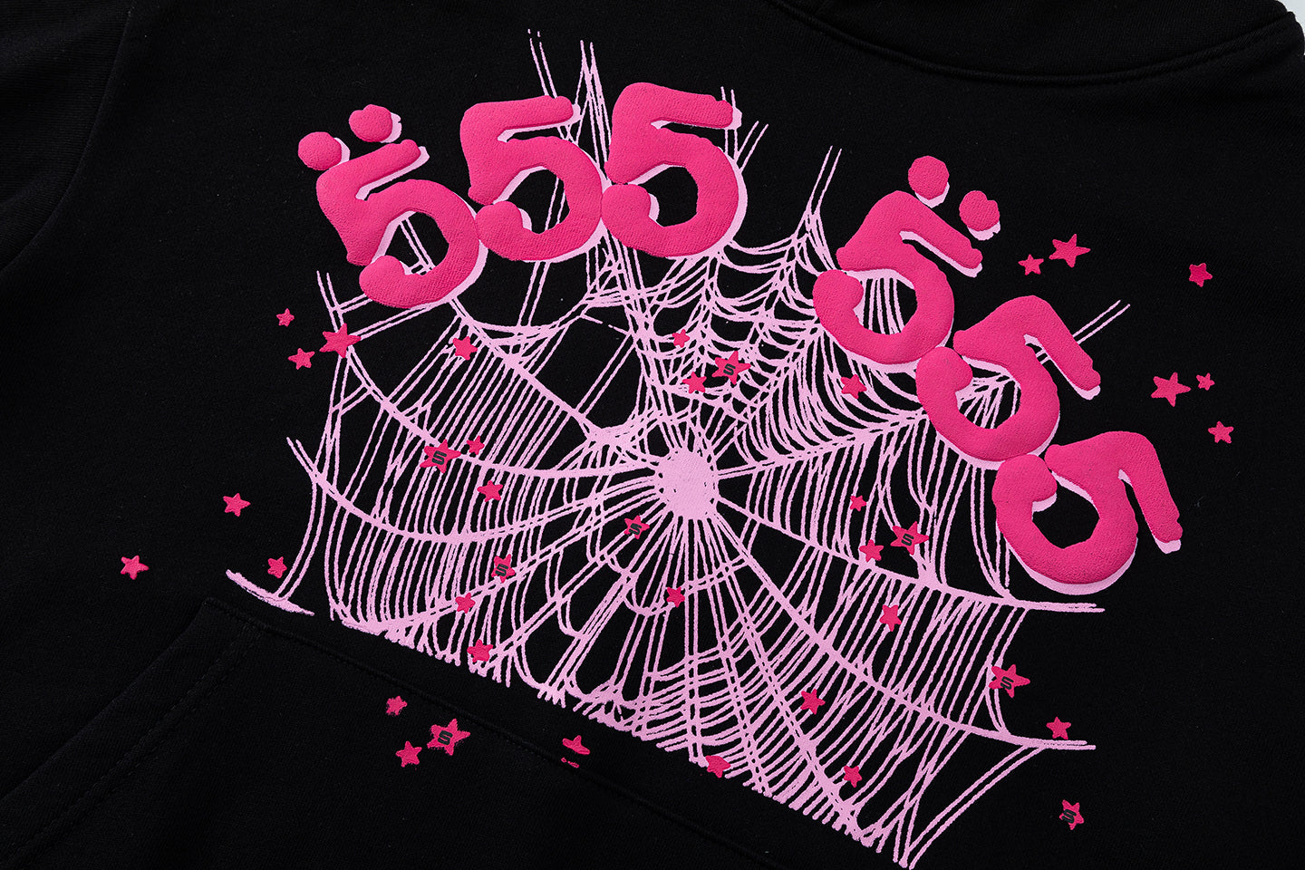 Sudadera con capucha y estampado de ángel Sp5der