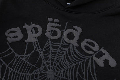 Sudadera con capucha y estampado de ángel Sp5der