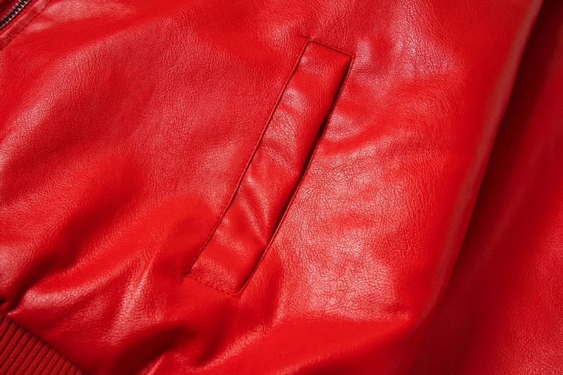 Trapstar x Avirex Leather Jacket