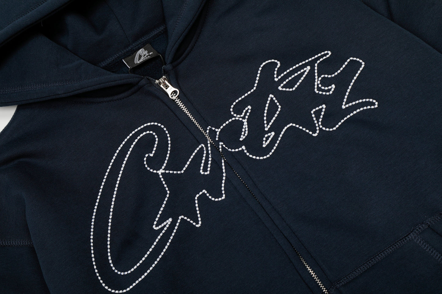 Corteiz Thick Stitch AlLStarz Zip Hoodie