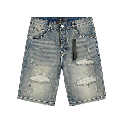 Amiri Pantalones Cortos de Mezclilla