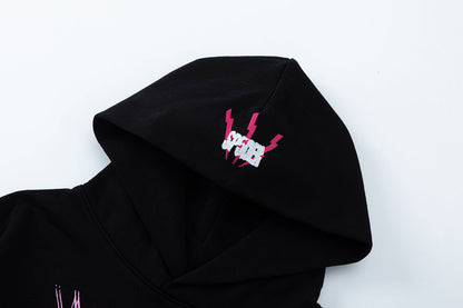 Sudadera con capucha y estampado de ángel Sp5der