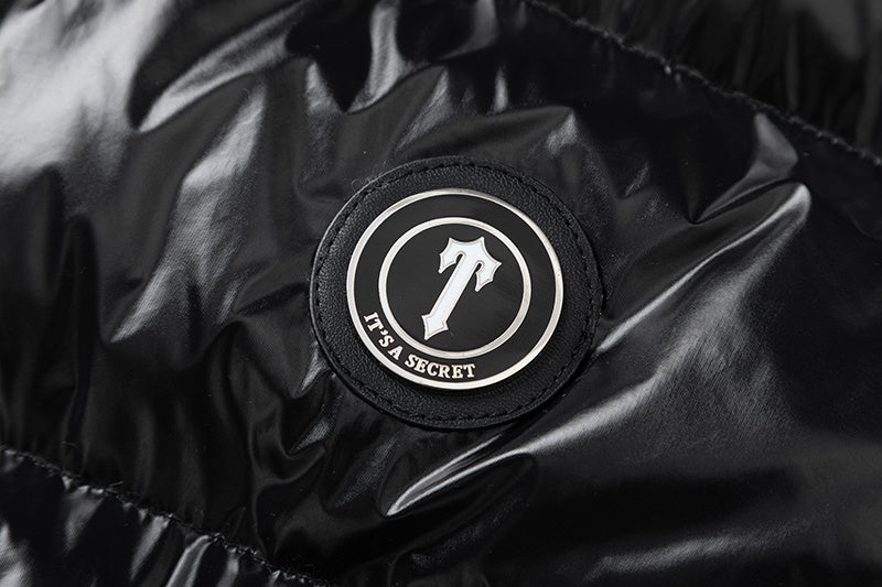 Trapstar Decoded Puffer Jacket Shiny Black