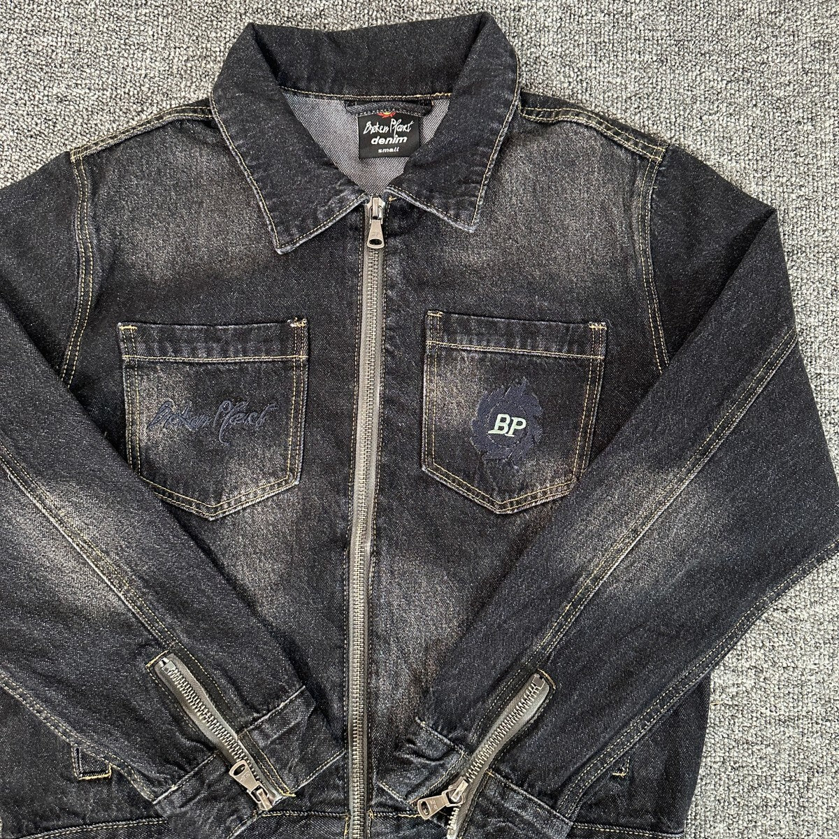 Corteiz Jaqueta Jeans Black