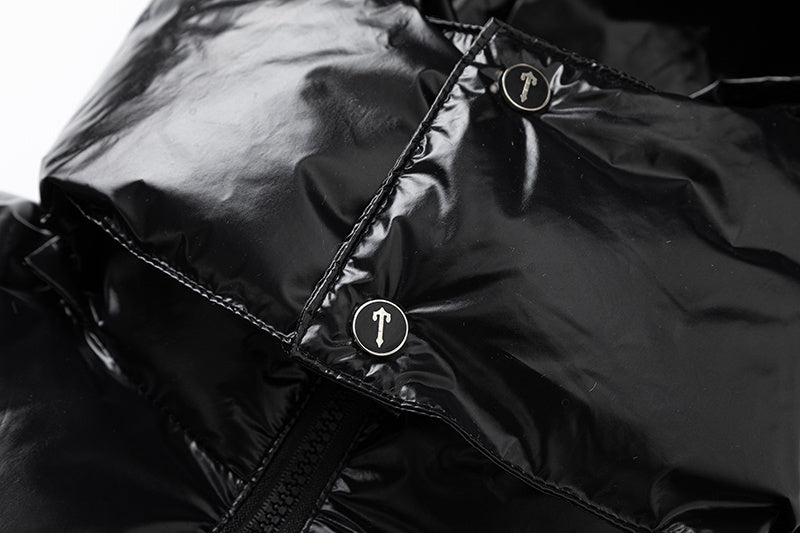 Trapstar Decoded Puffer Jacket Shiny Black