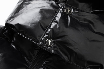 Trapstar Decoded Puffer Jacket Shiny Black
