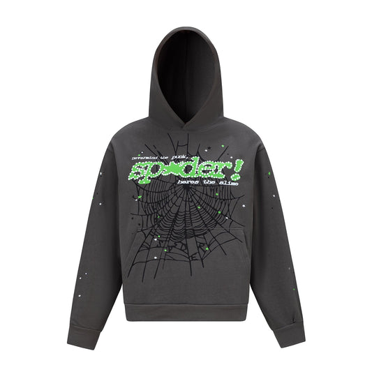 Sudadera con capucha y estampado de ángel Sp5der