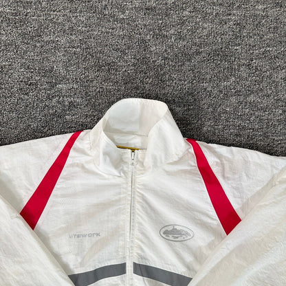 Corteiz Gradient Litework Jacket Cream