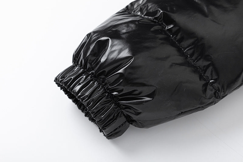 Trapstar Decoded Puffer Jacket Shiny Black