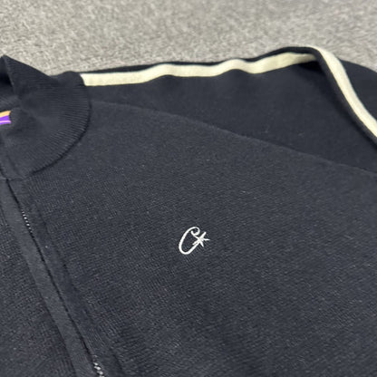 Corteiz Cream Knit Zip Up Fleece