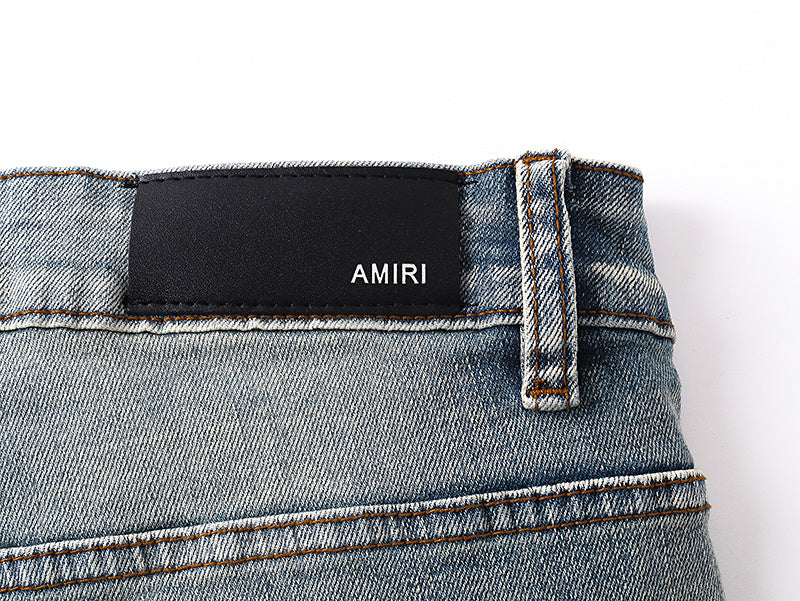 Amiri Pantalones Cortos de Mezclilla
