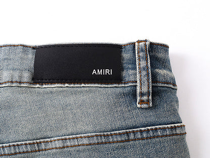 Amiri Pantalones Cortos de Mezclilla