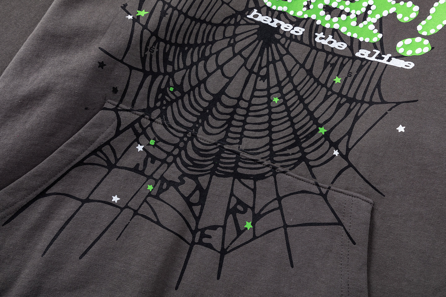 Sudadera con capucha y estampado de ángel Sp5der