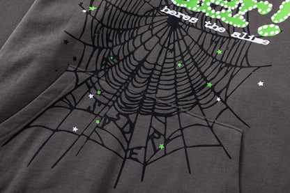 Sudadera con capucha y estampado de ángel Sp5der
