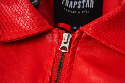 Trapstar x Avirex Leather Jacket