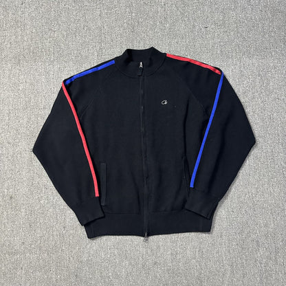 Corteiz Cream Knit Zip Up Fleece