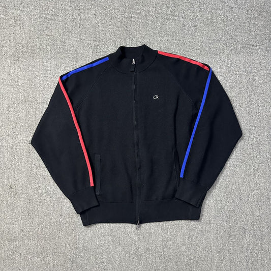 Corteiz Cream Knit Zip Up Fleece