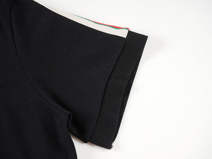 Polo Gucci in Cotone Nero