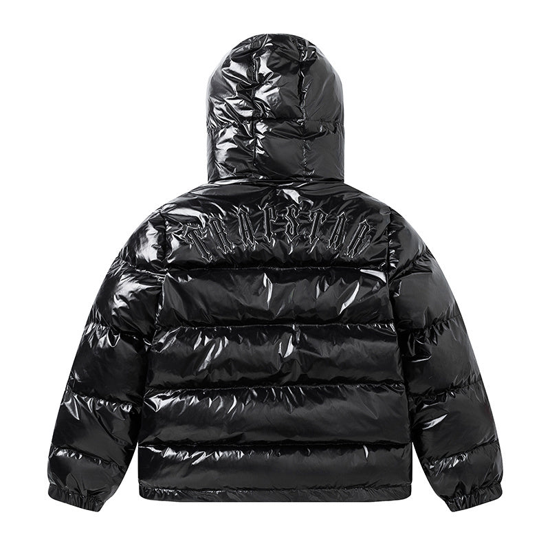 Trapstar Decoded Puffer Jacket Shiny Black