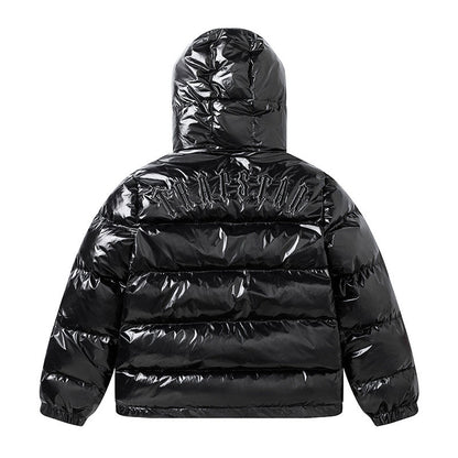Trapstar Decoded Puffer Jacket Shiny Black