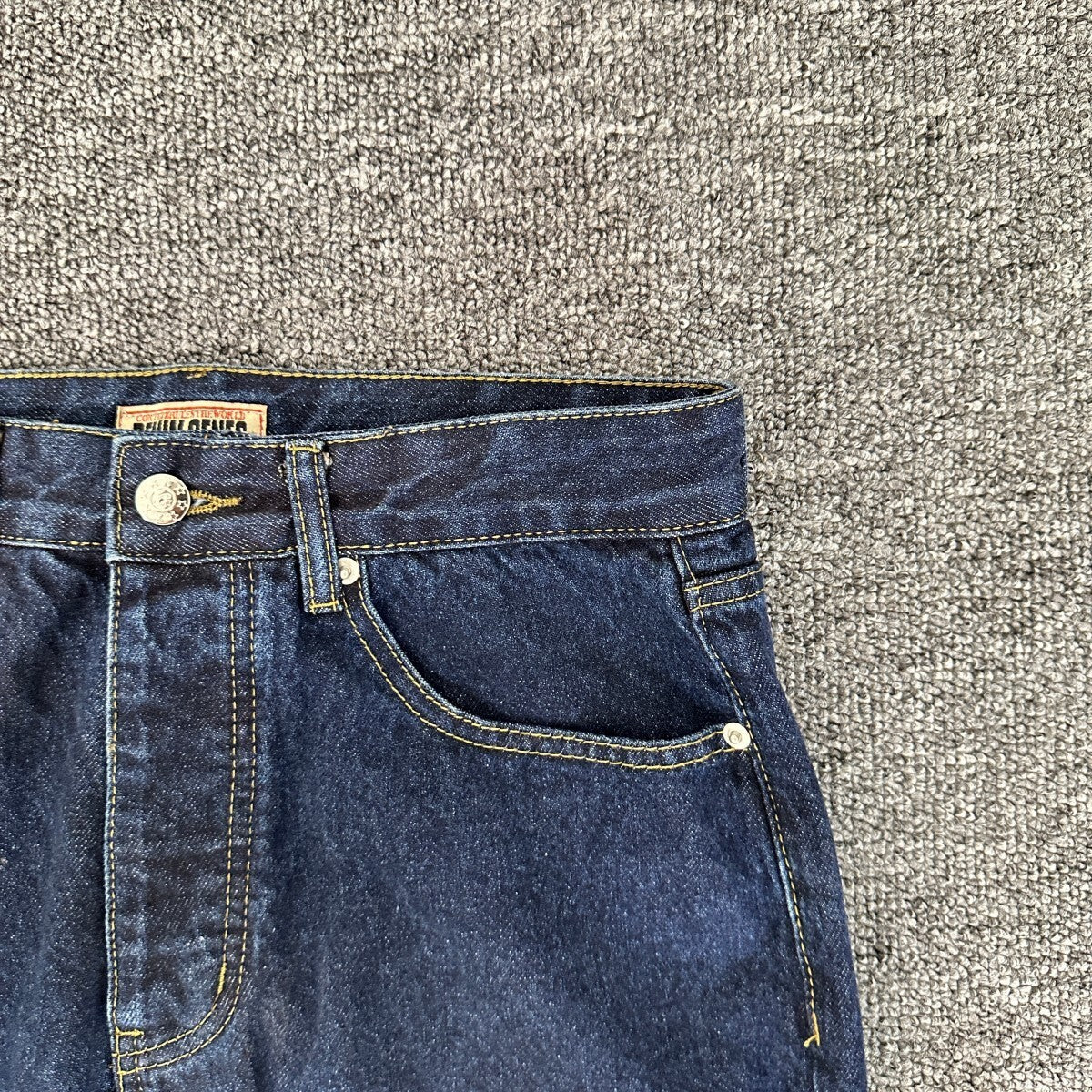 Corteiz Calça Jeans Blue Dark