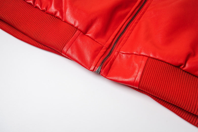 Trapstar x Avirex Leather Jacket