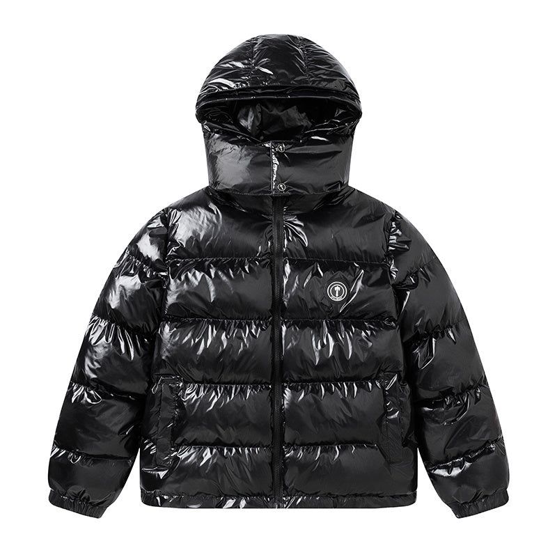 Trapstar Decoded Puffer Jacket Shiny Black