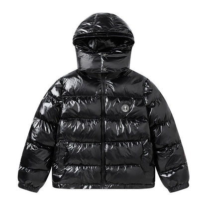 Trapstar Decoded Puffer Jacket Shiny Black