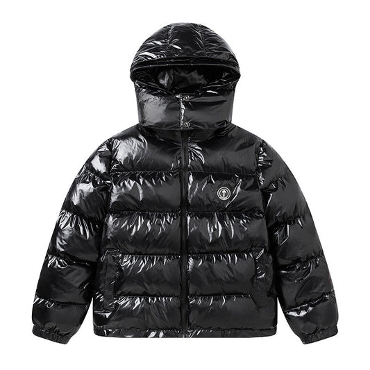 Trapstar Decoded Puffer Jacket Shiny Black