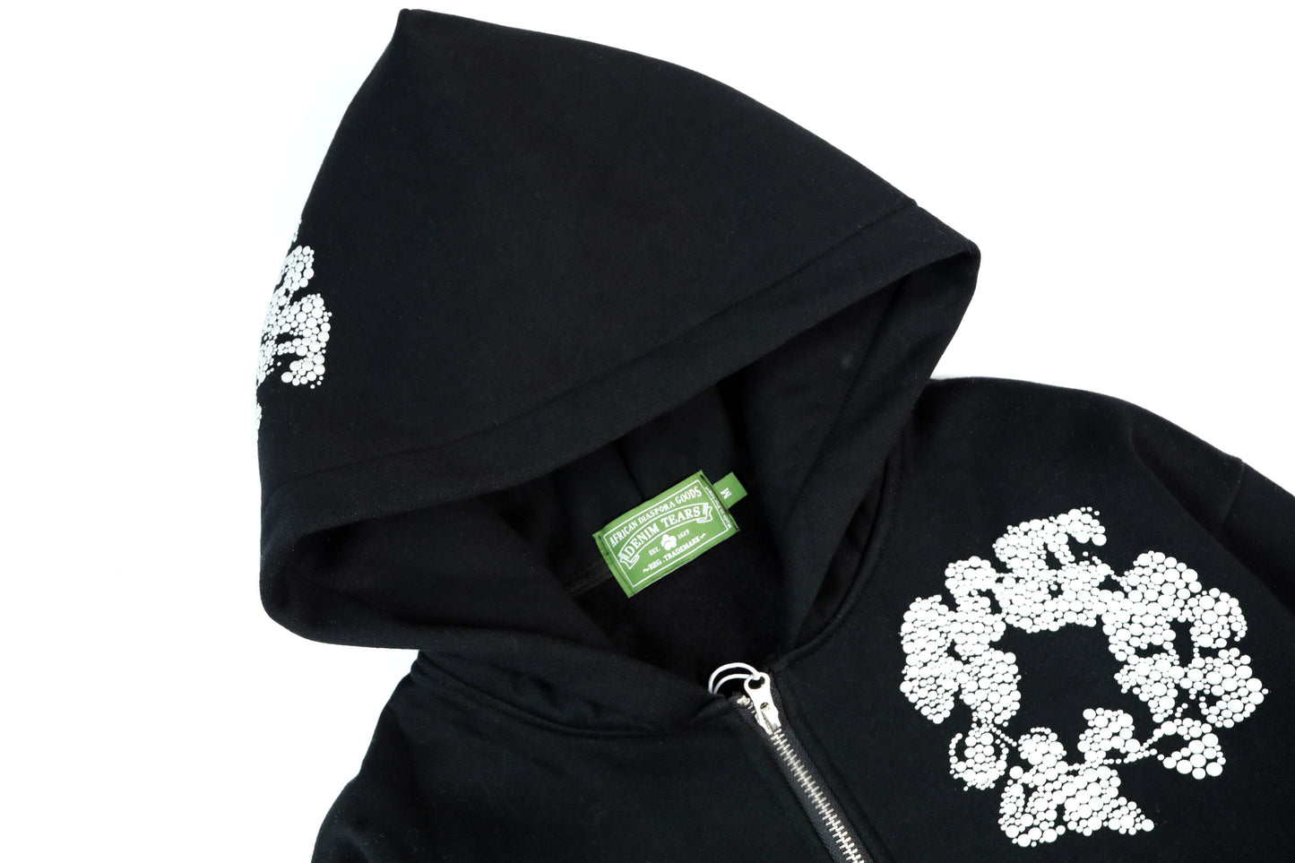 Denim Tears Head Zip-Up Hoodie