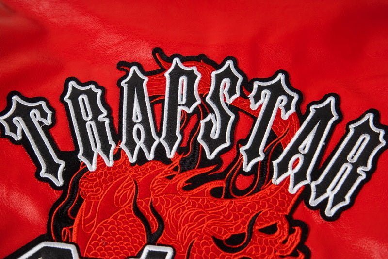 Trapstar x Avirex Leather Jacket