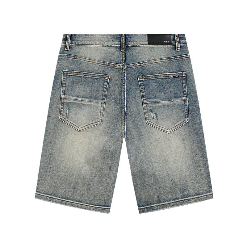 Amiri Pantalones Cortos de Mezclilla