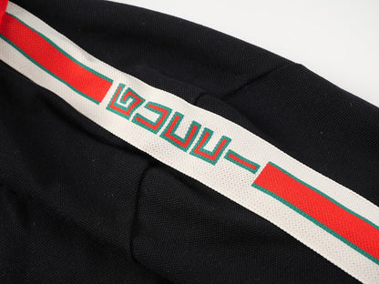 Polo Gucci in Cotone Nero