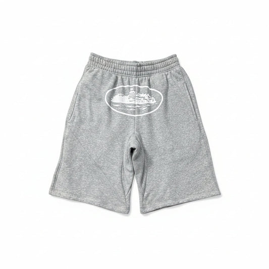 Corteiz Alcatraz Shorts Grey