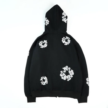 Denim Tears Head Zip-Up Hoodie