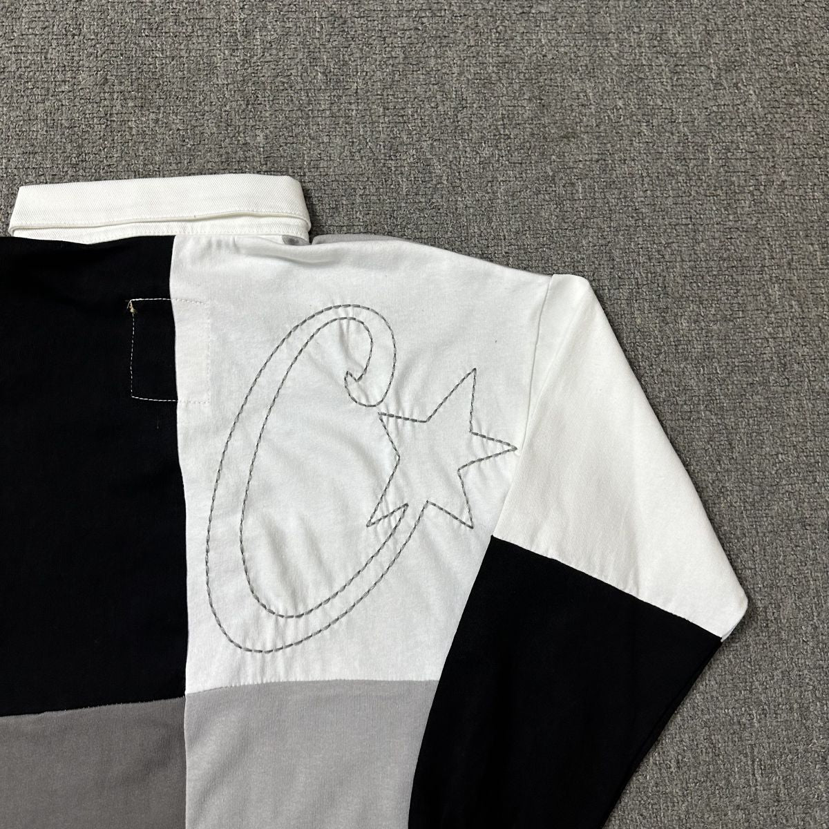 Corteiz Greyscale Rugby Sweatshirt