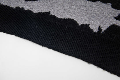 Corteiz Mohair Fuzzy Collar Sweater