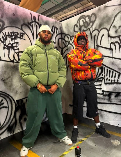 Corteiz Bolo V2 Jacket Blood Orange