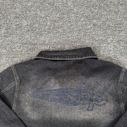 Corteiz Jaqueta Jeans Black