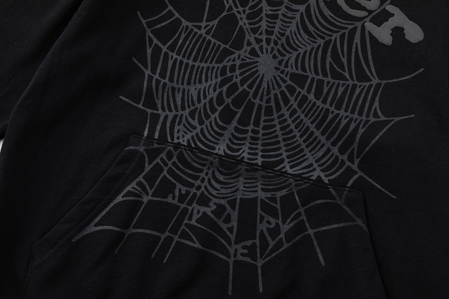 Sudadera con capucha y estampado de ángel Sp5der