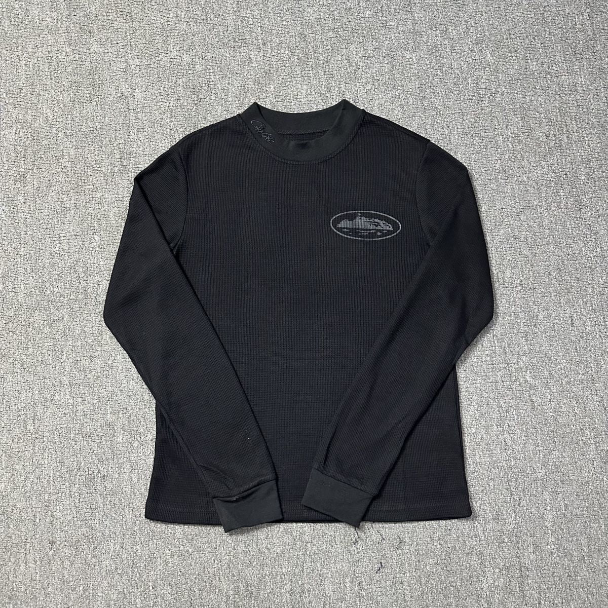 Corteiz OG Alcatraz Sweatshirt "Black Dark"