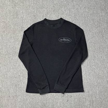 Corteiz OG Alcatraz Sweatshirt "Black Dark"