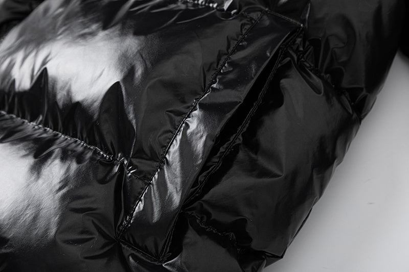 Trapstar Decoded Puffer Jacket Shiny Black