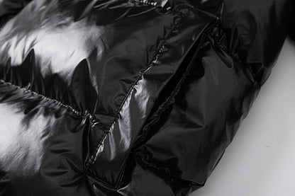 Trapstar Decoded Puffer Jacket Shiny Black