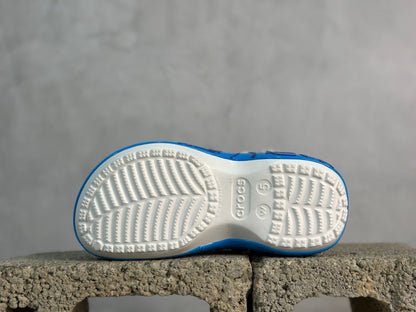 Zueco de plataforma Smurfs de Crocs